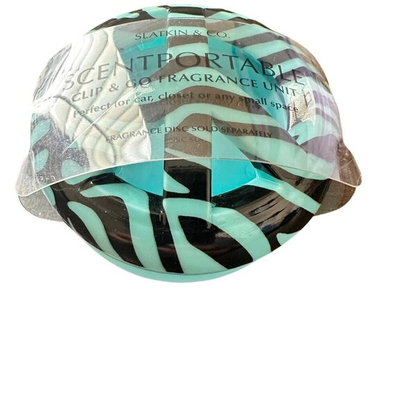 Bath & Body Works Scentportable Visor Clip Blue Black Safari Peace - Picture 5 of 6